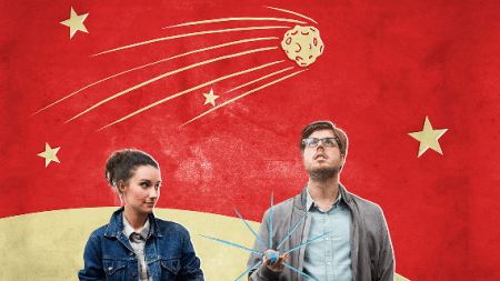 My best friend is stuck on the ceiling